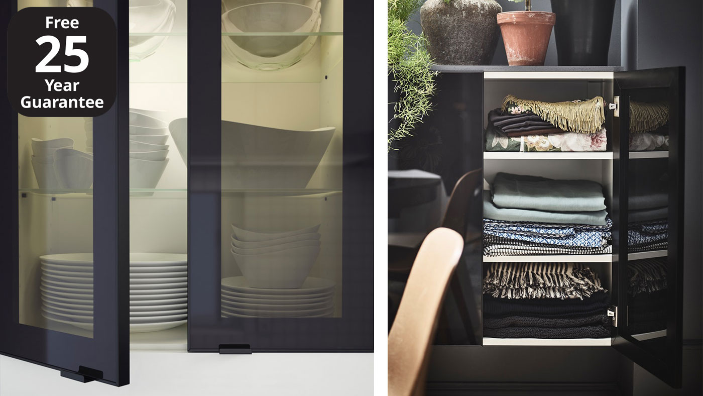 Kitchen Glass Doors Kitchen Accent Doors for METOD IKEA