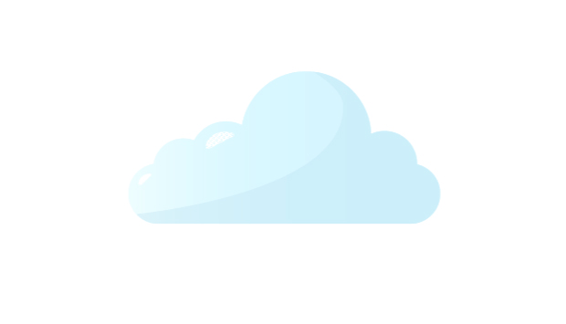 A cloud moving through the sky.