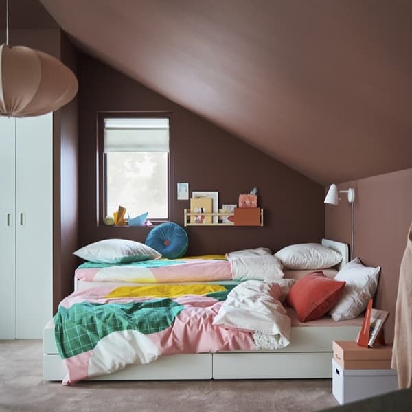 A FLISAT wall storage in the childrens room