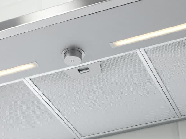 A focused picture showing the filters of a wall extractor.