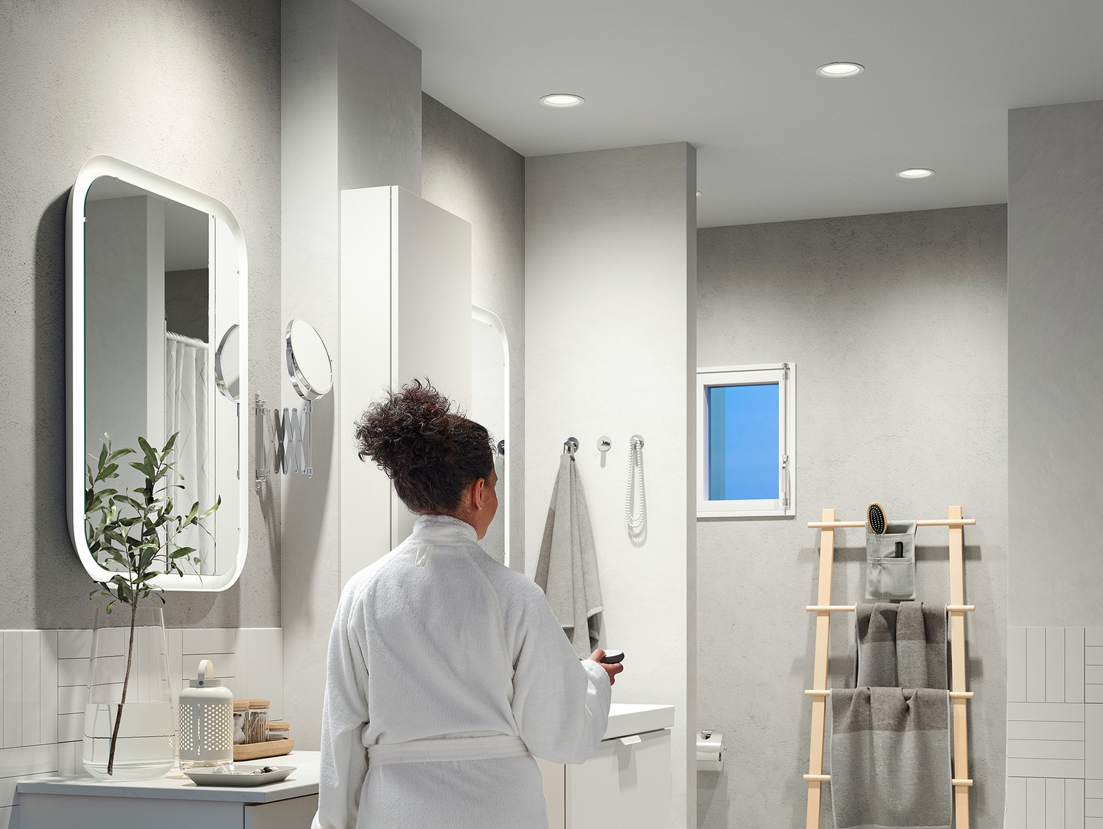 A stylish and serene bathroom - IKEA UK