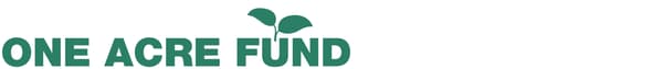 A green One Acre Fund logo.