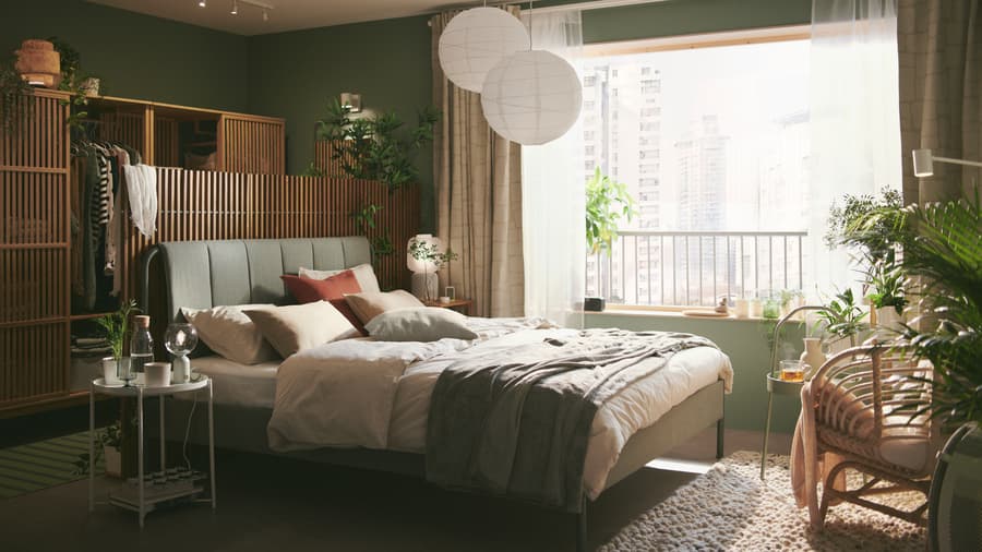 Green Bedroom Ideas for a Calm and Natural Feel - IKEA Ireland