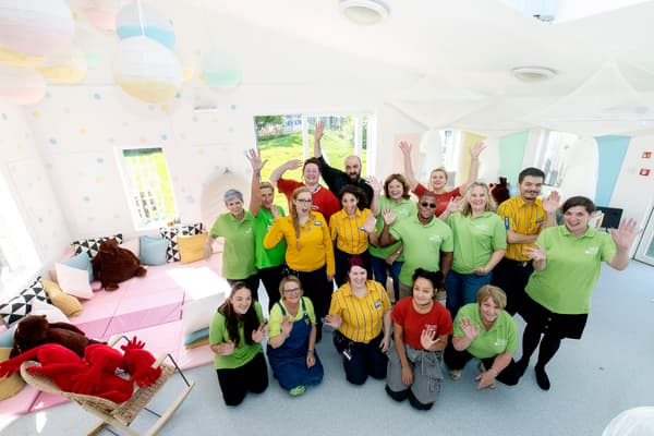 A group of Barnardo's supporters