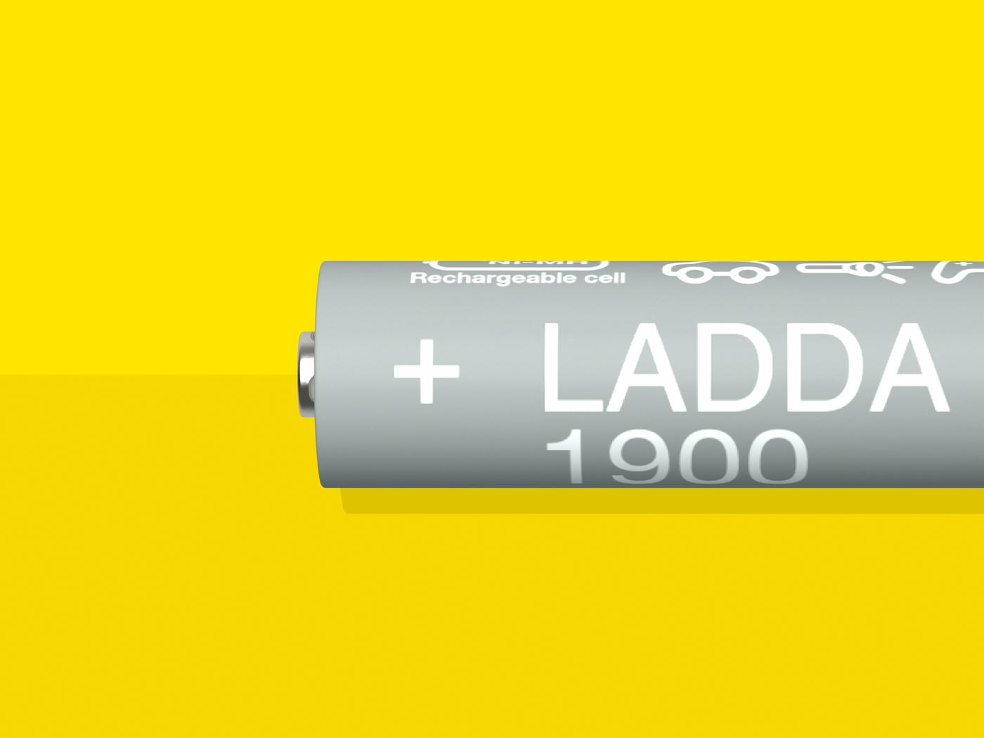 A guide with information about LADDA rechargeable batteries, battery chargers and sustainability.