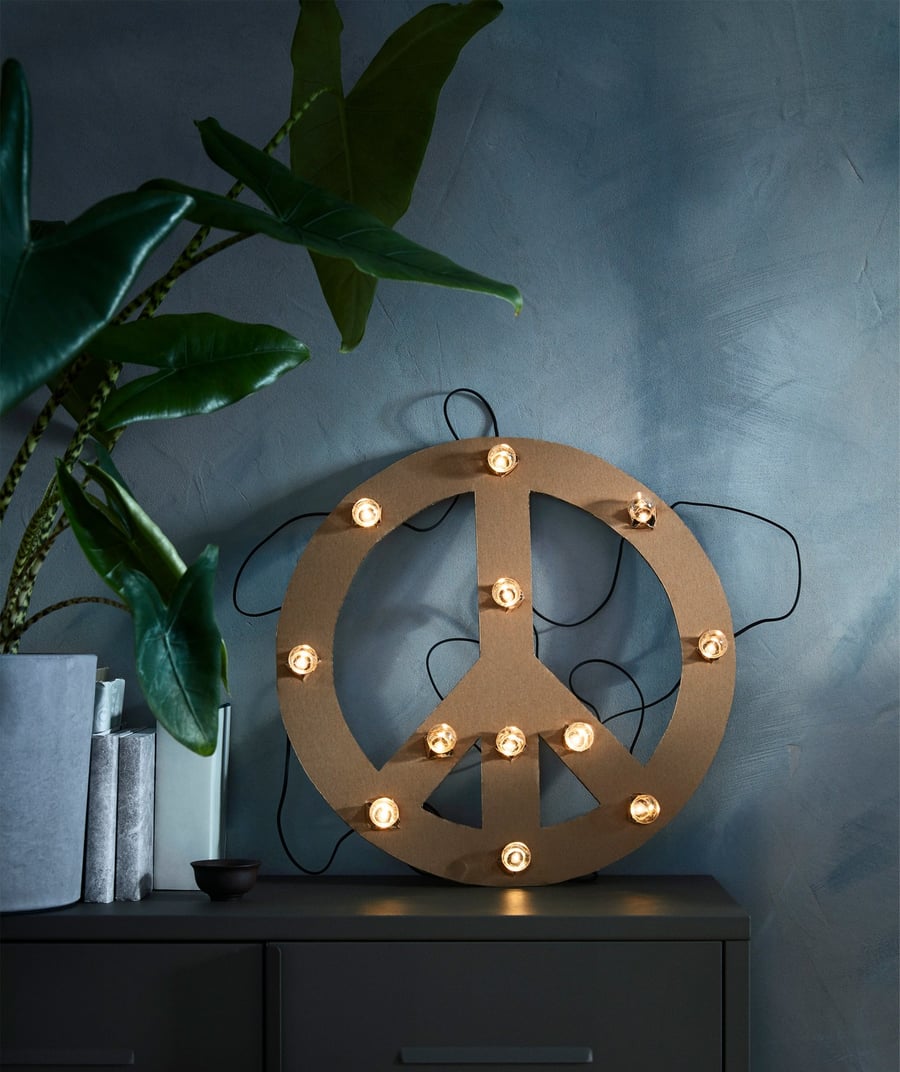 Decorate with lighting chains IKEA