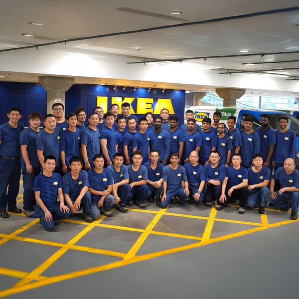 A image of our IKEA Kitchen services crew