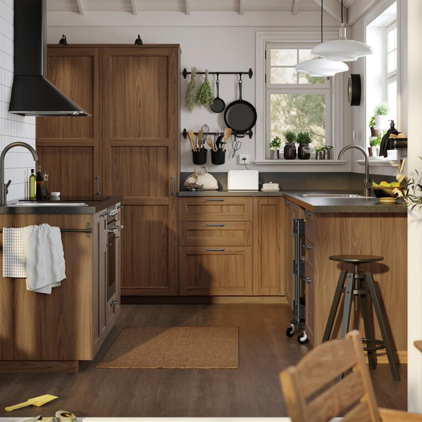 A kitchen for easy family cooking