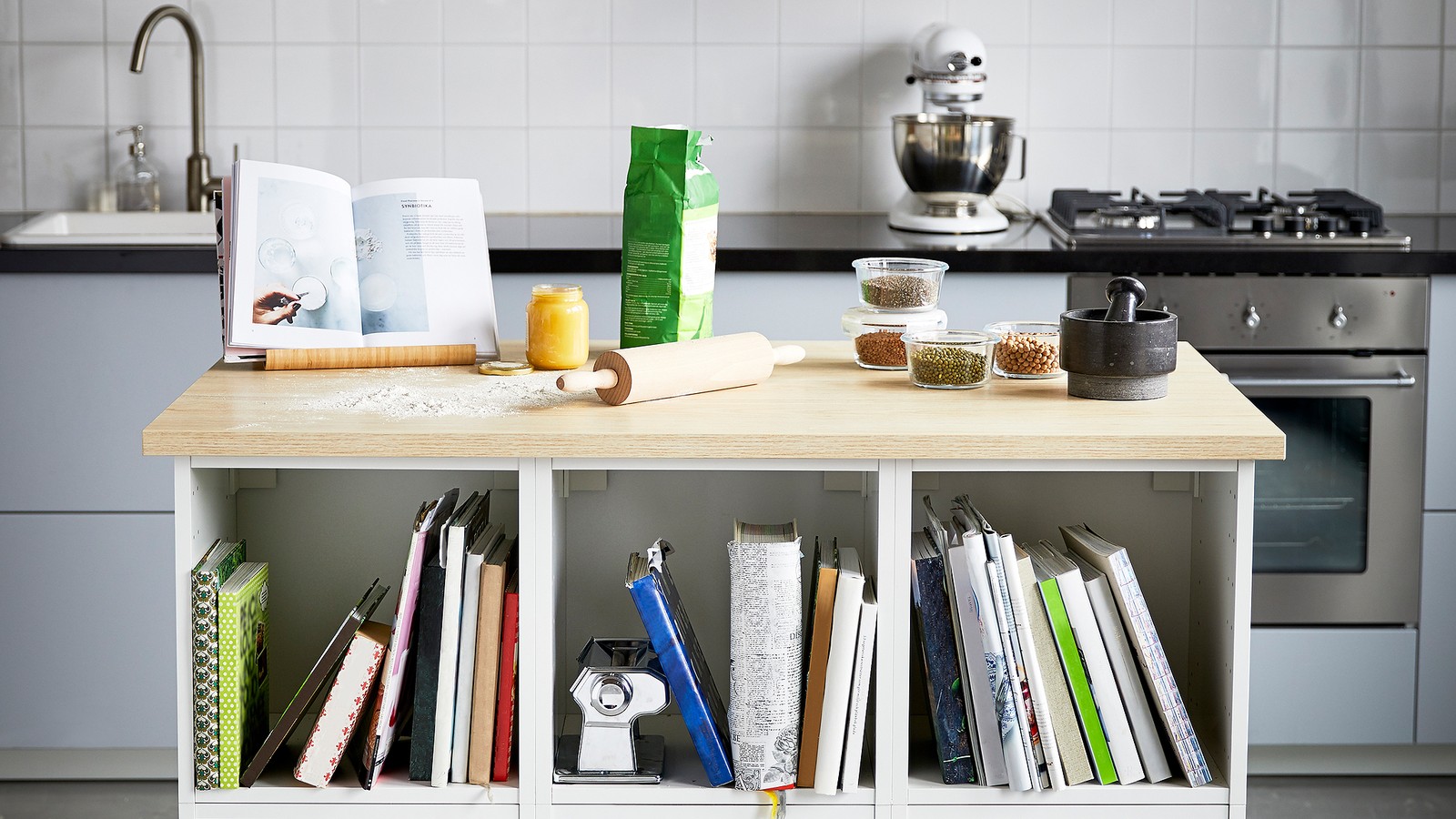The perfect baker’s kitchen island and how to DIY IKEA
