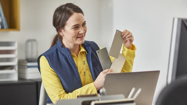 A living business consultation appointment taking place.