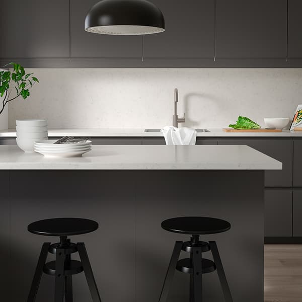 A LOCKEBO custom made glass composite countertop