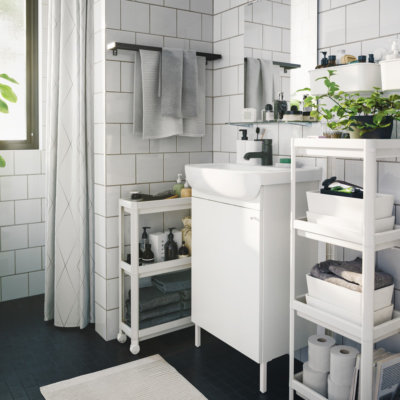 Easy ways to fit in extra bathroom storage IKEA CA