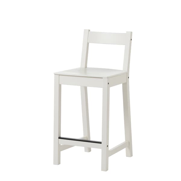A NORDVIKEN barstool in white