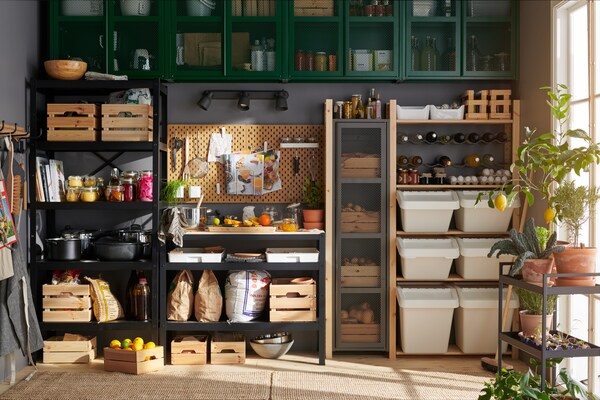 A pantry with room for resourcefulness