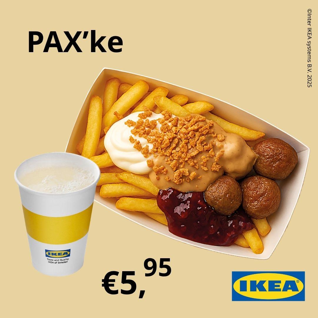 A PAX'ke with fruit-flavoured water for €5.95