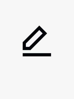A pencil symbol in black - Anchor link for 'Planning for your curtains'