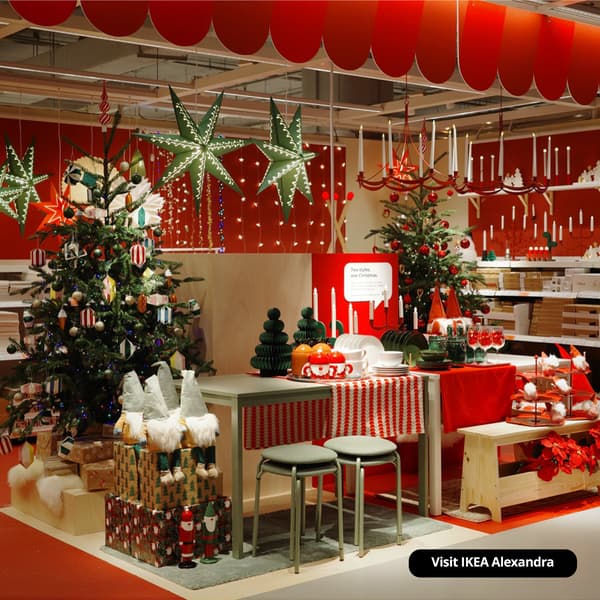 A photo of IKEA Alexandra Christmas shop