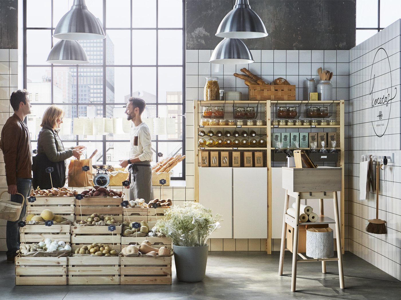 The market hall popup IKEA