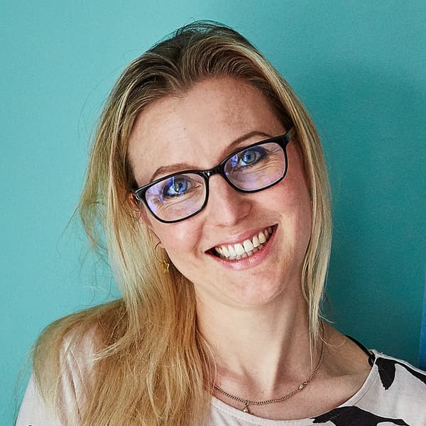 A portrait of Annemarie.