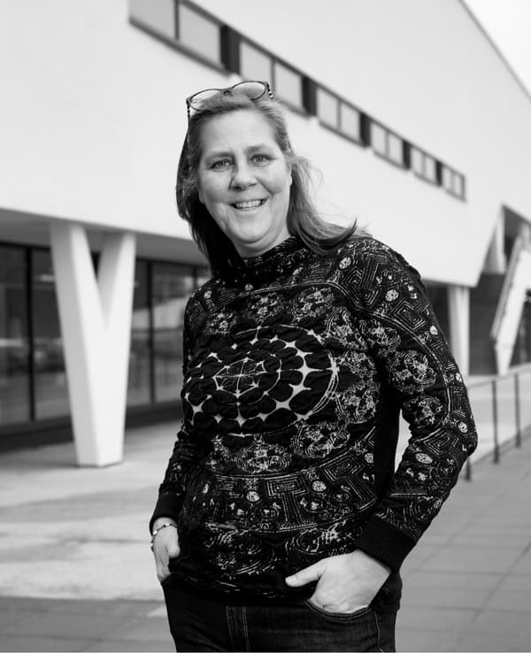 A portrait of Camilla Junger.