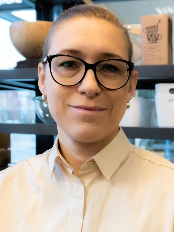 A portrait of Elin Boll, Nutrition and Health Leader at IKEA.