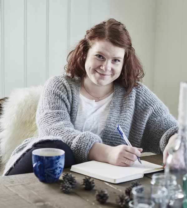 A portrait of Gina, blogger, Norway.