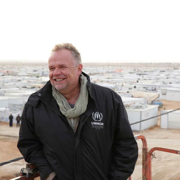 A portrait of Kilian Kleinschmidt.