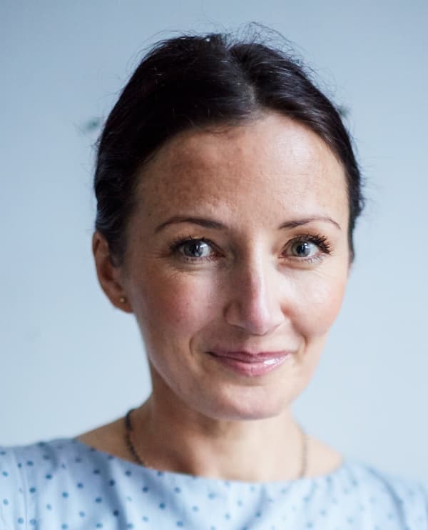 A portrait of Margo.