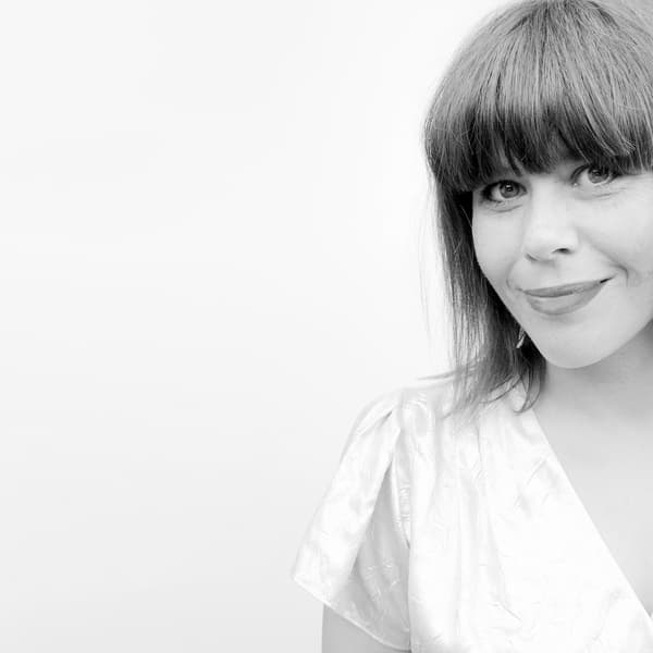 A portrait of Maria Gustavsson.