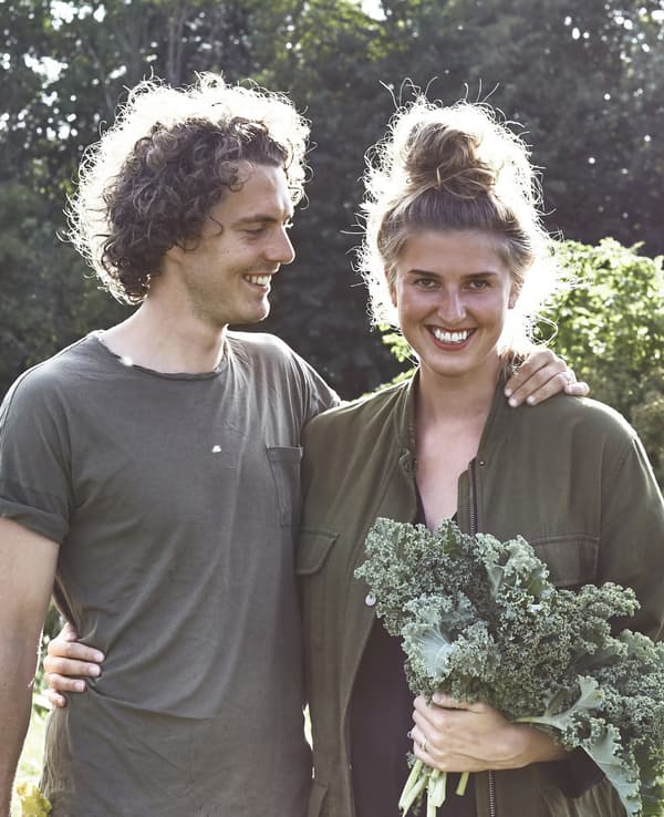 A portrait of Mia and Jakob.