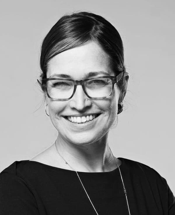 A portrait of Nanette Weisdal.