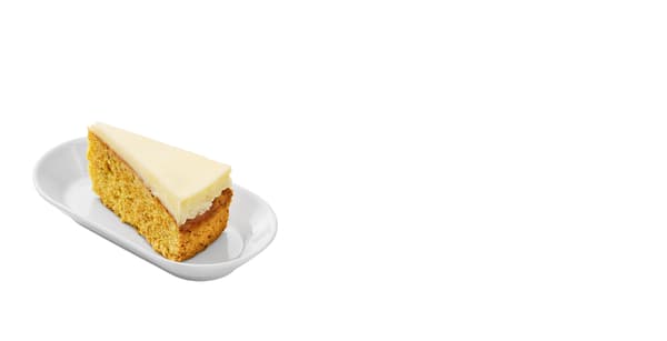 A sample portion of dessert.