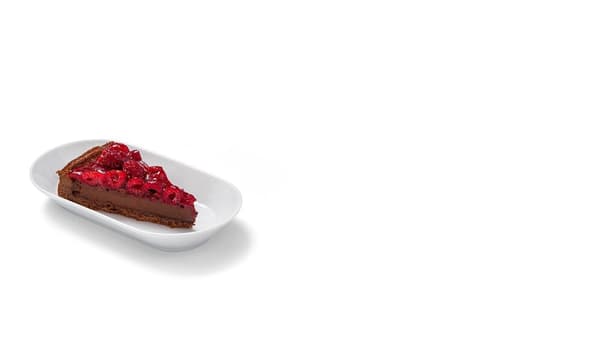 A sample portion of dessert.