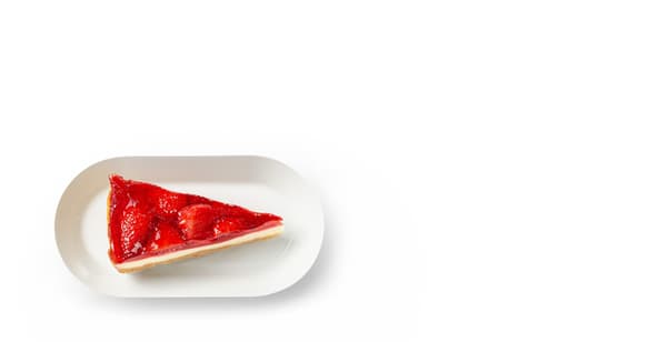 A sample portion of dessert.