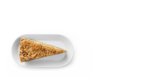 A sample portion of dessert.