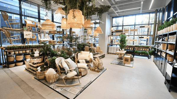 A shop where Ikea products can be purchased.