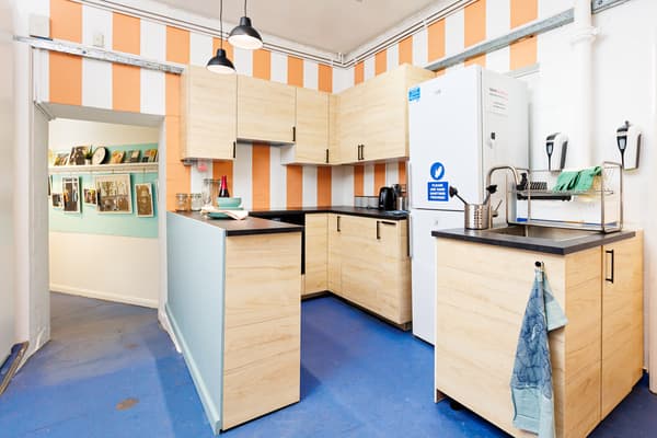 A small kitchen space