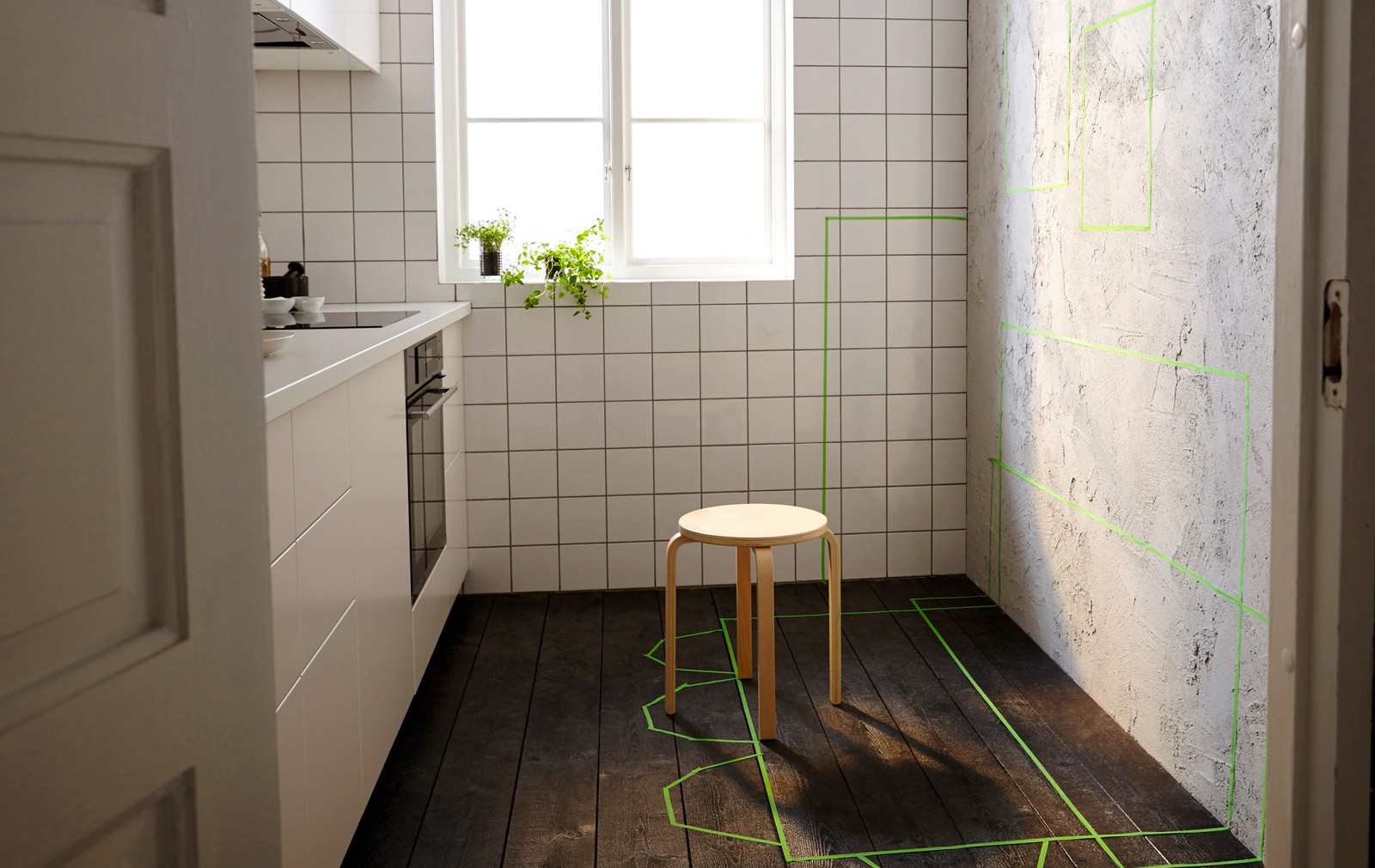 Galley kitchen inspiration Small kitchen ideas IKEA UK