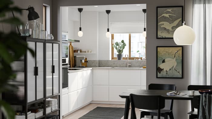 L Shaped Kitchen Designs For Your Inspiration - IKEA