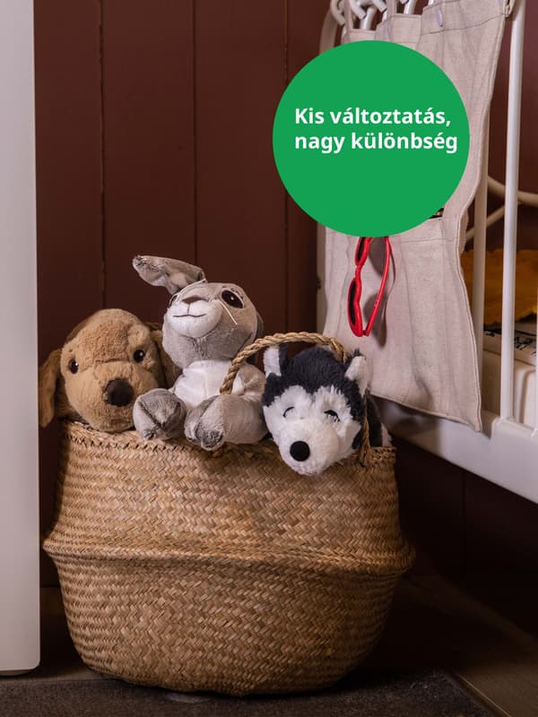 A tengerifűből készült kosár a hagyományos mesterségbeli szakértelmet kombinálja a modern dizájnnal - FLÅDIS.