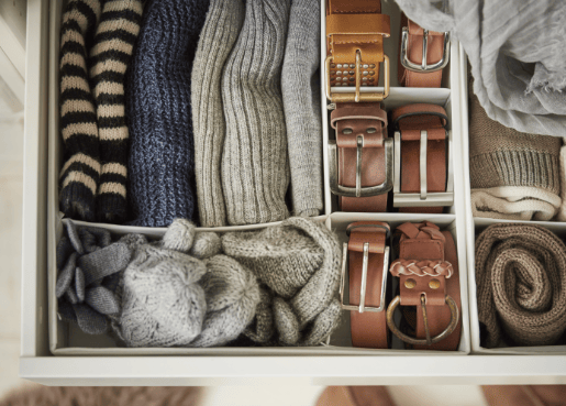 A tidy home — Guide to organising drawers and wardrobes