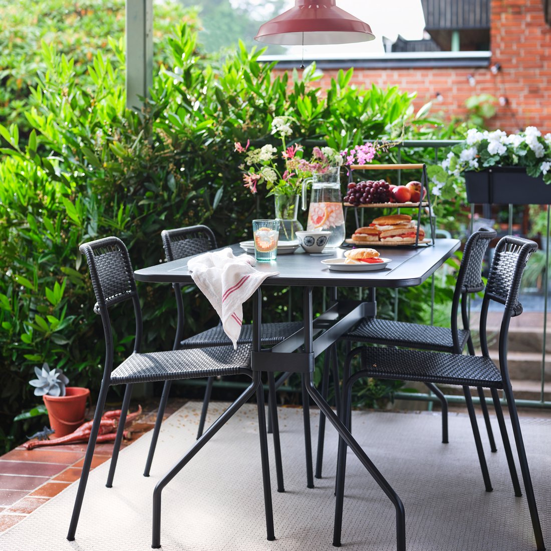 Update with new outdoor furniture IKEA