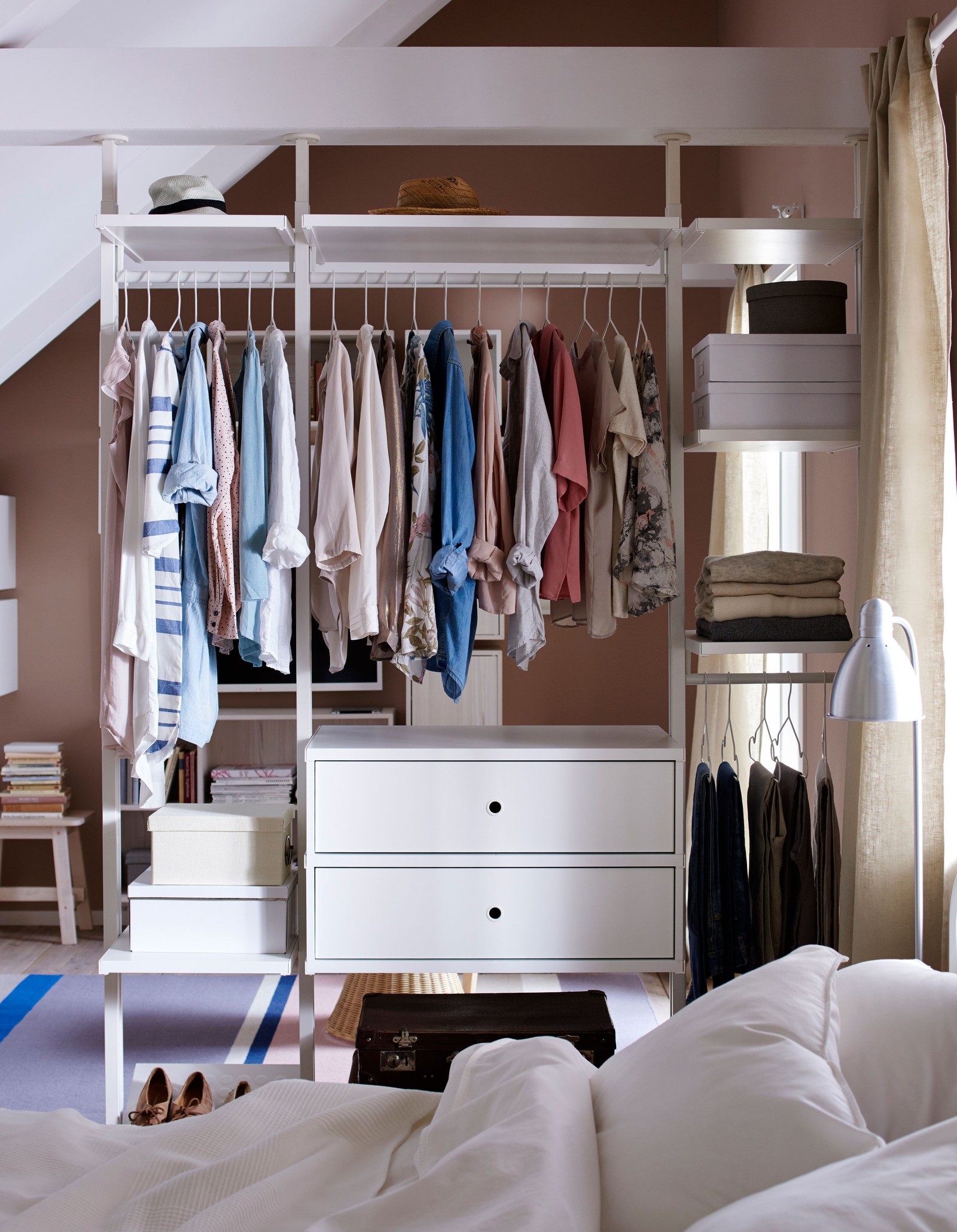 The boutique open air wardrobe - IKEA