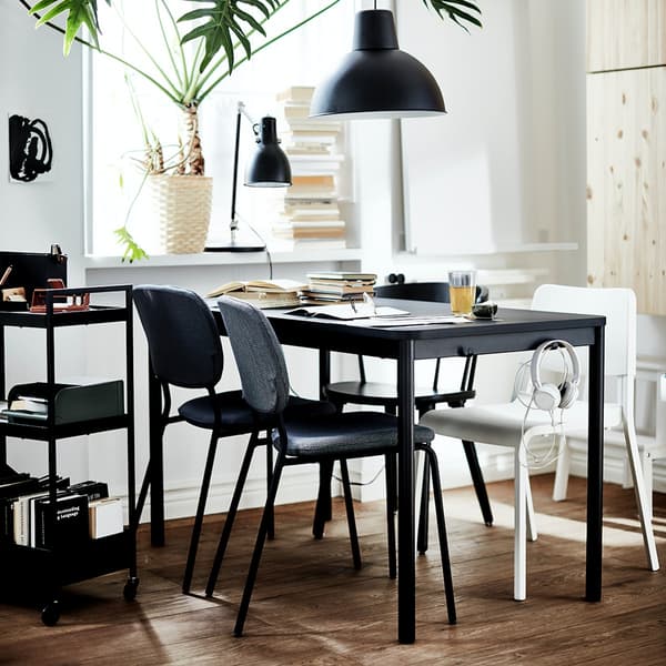 A wheeled trolley for the home office