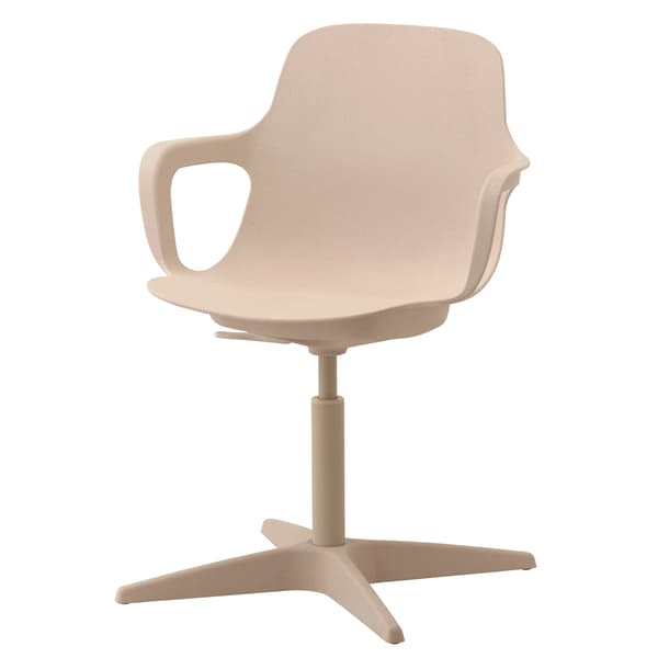 A white/beige ODGER swivel chair in the NA