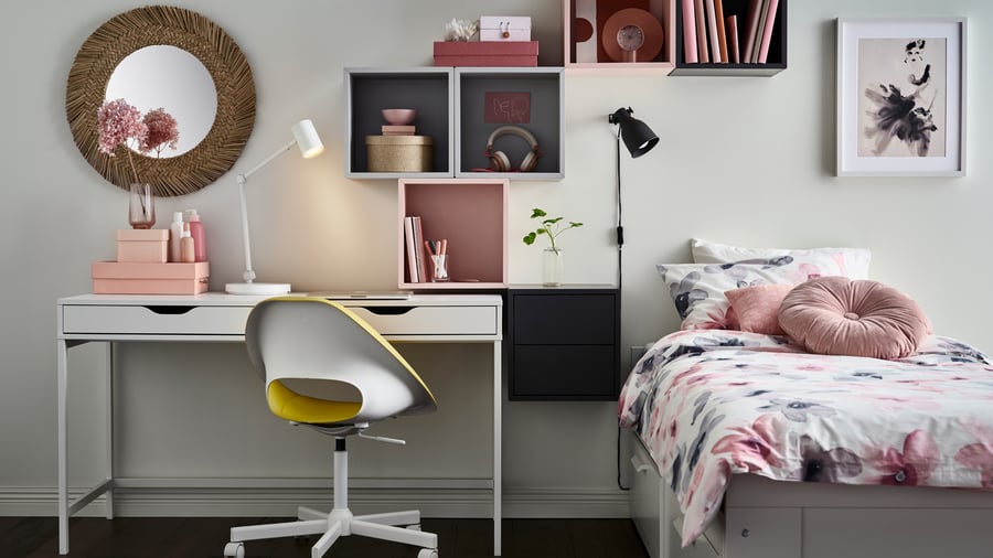 Teenage bedroom styling tips IKEA UK