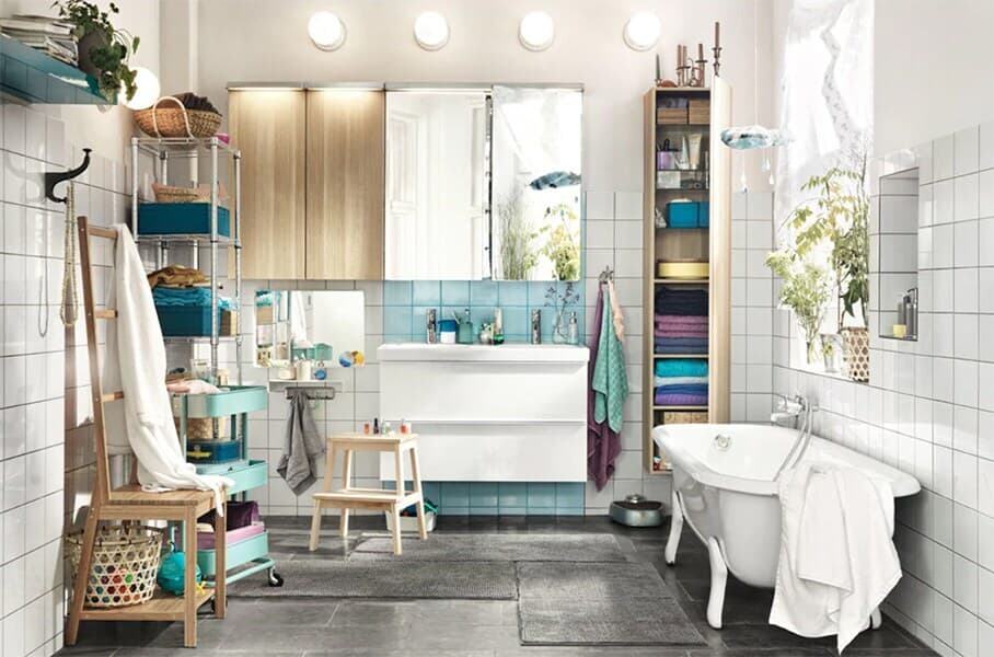 Mehr Platz Zu Zweit Im Badezimmer Ikea Deutschland