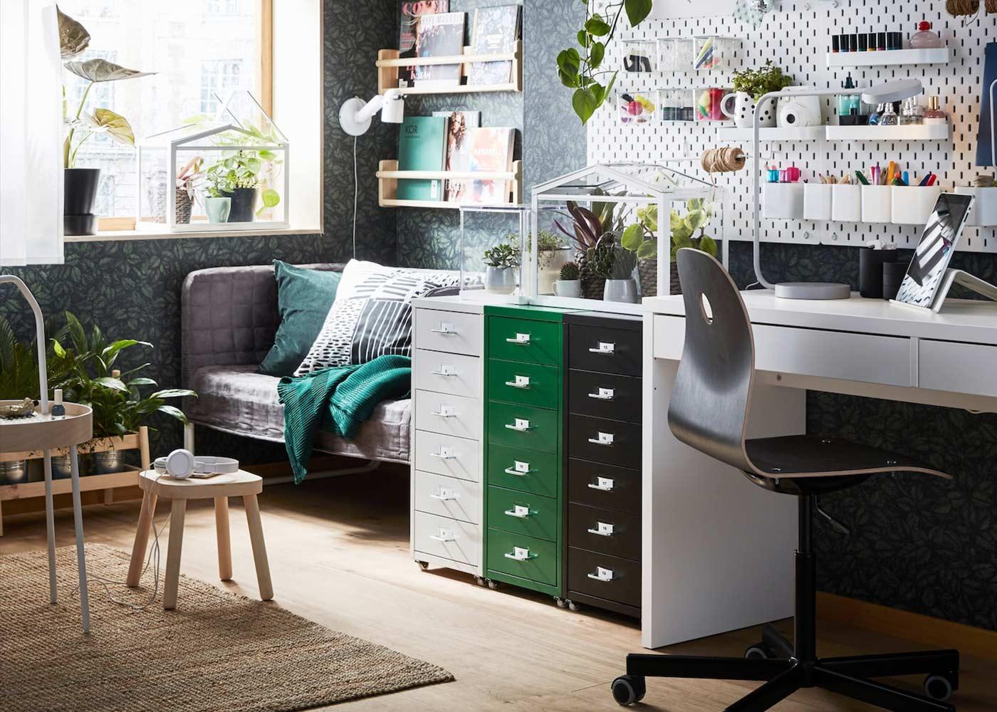 Von Pflanzen bis Büroklammern – hier hat alles Platz - IKEA Österreich