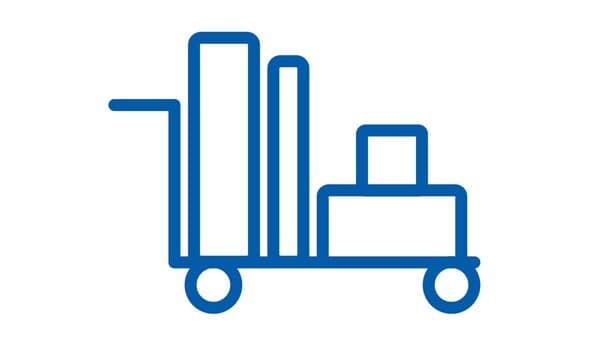 Aankoop in de winkel icoon