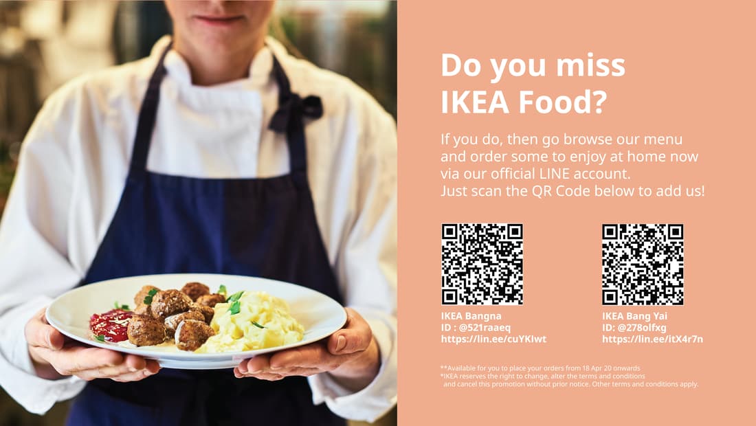 IKEA Restaurant Meatballs Salmon IKEA Thailand IKEA